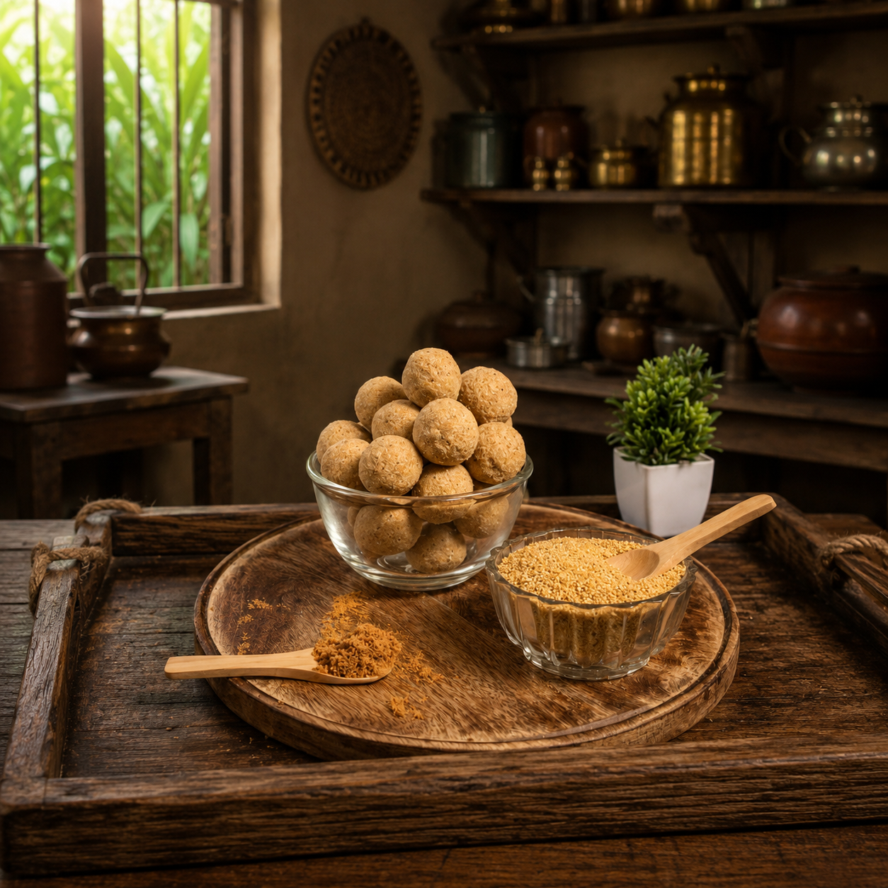 Thinai Laddoo