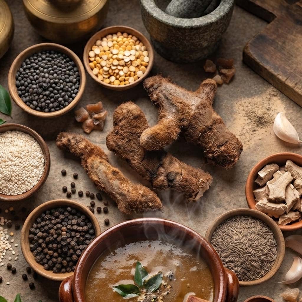 Mudavattukaal Kilangu Soup Mix